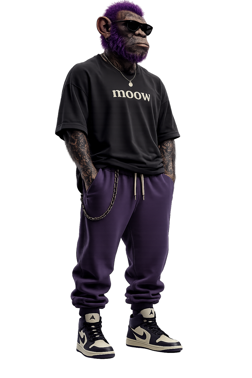 Violet Pulse, Chimpanzee character