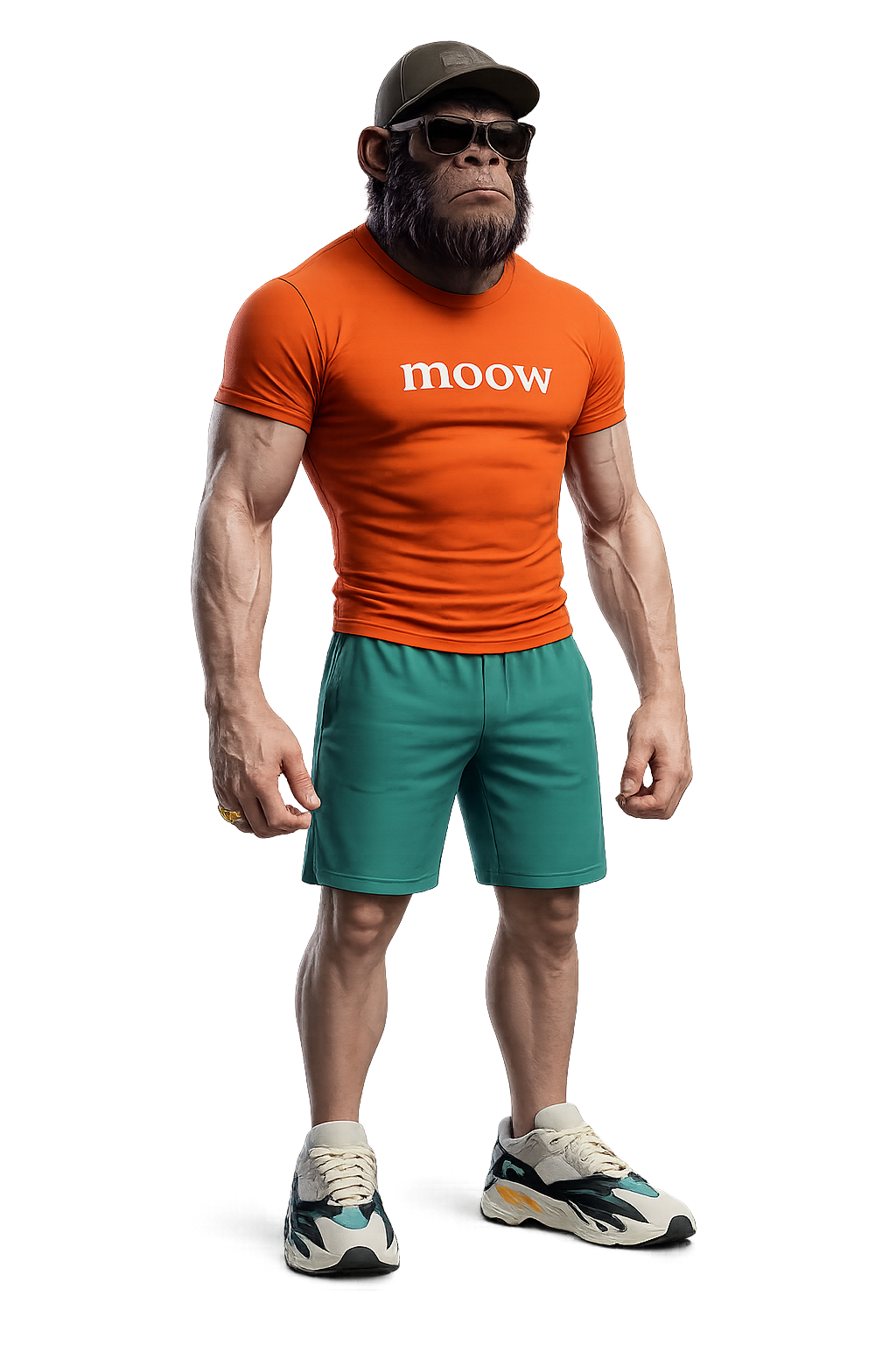 Ace Motion, Chimpanzee character