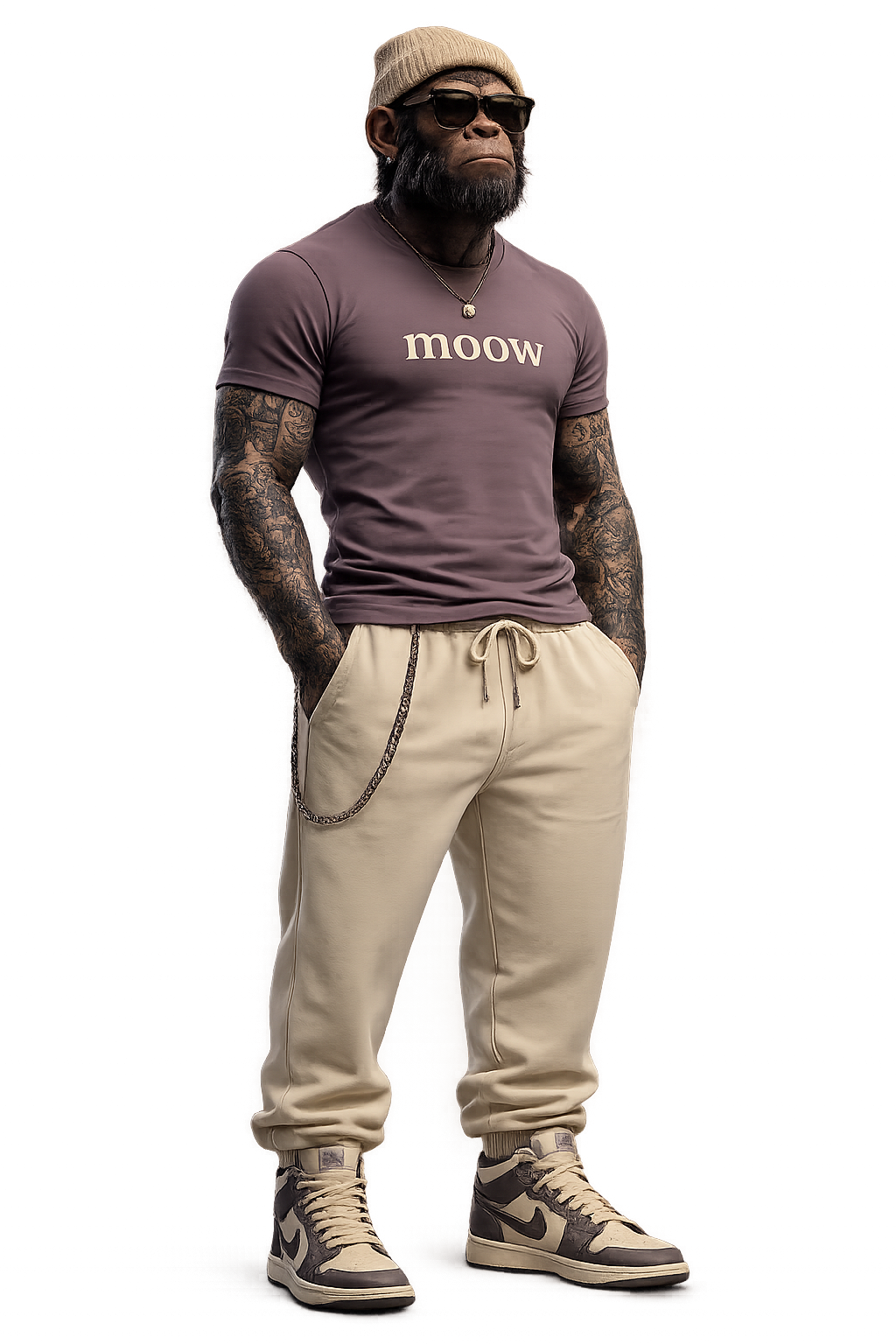 Knox Rhythm, Chimpanzee character